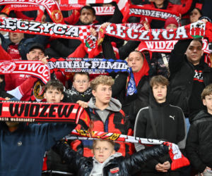 Widzew Łódź - Lech Poznań: Zdjęcia kibiców i zawodników z meczu 24. kolejki PKO BP Ekstraklasy