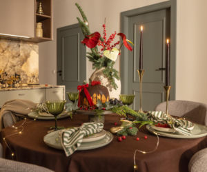 Mieszkanie w świątecznej aranżacji