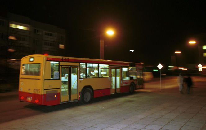 Miejski autobus w 2000 r.