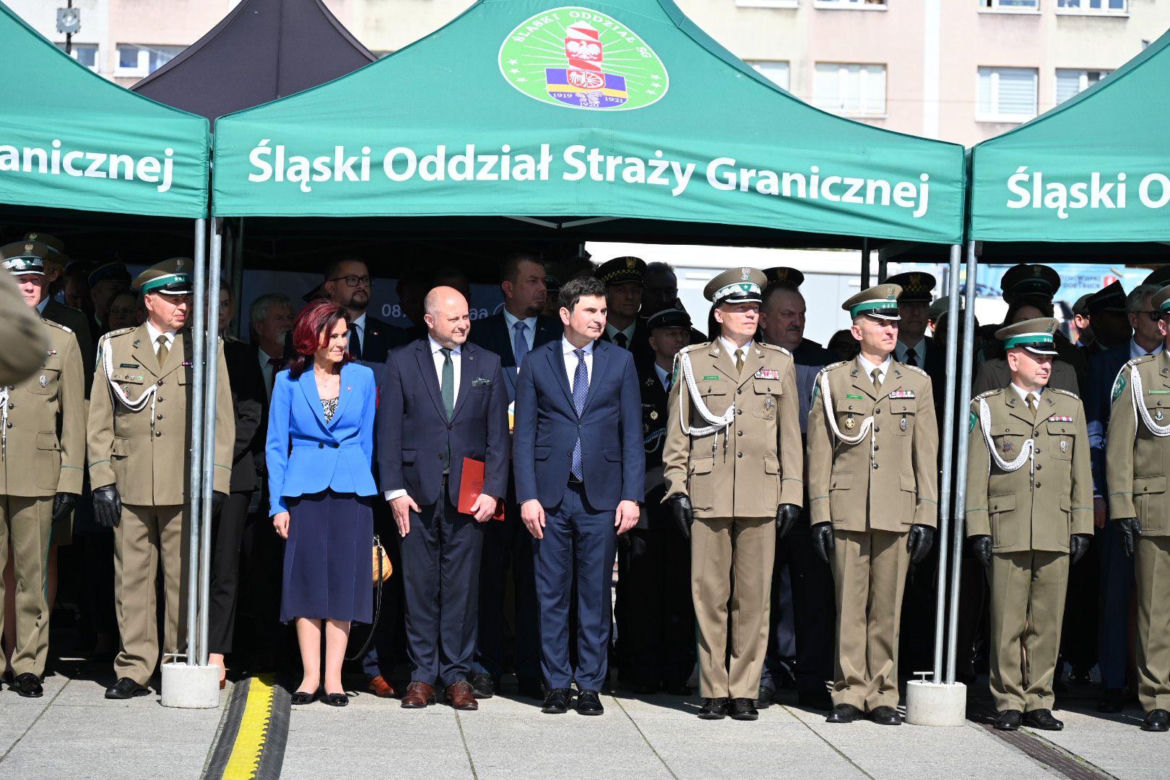 W Rudzie Śląskiej obchodzono Święto Straży Granicznej. Scenę rozgrzał zespół Oberschlesien