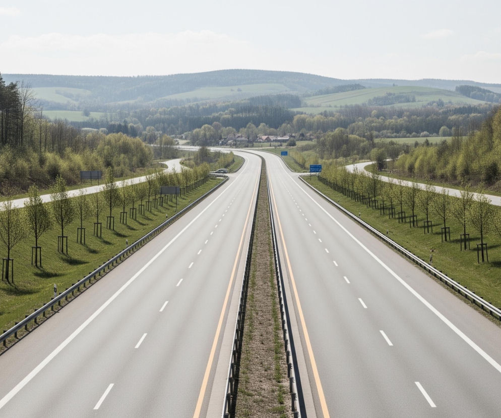 Tajemnicza śmierć na S17. Spadł z wiaduktu pod jadący samochód?