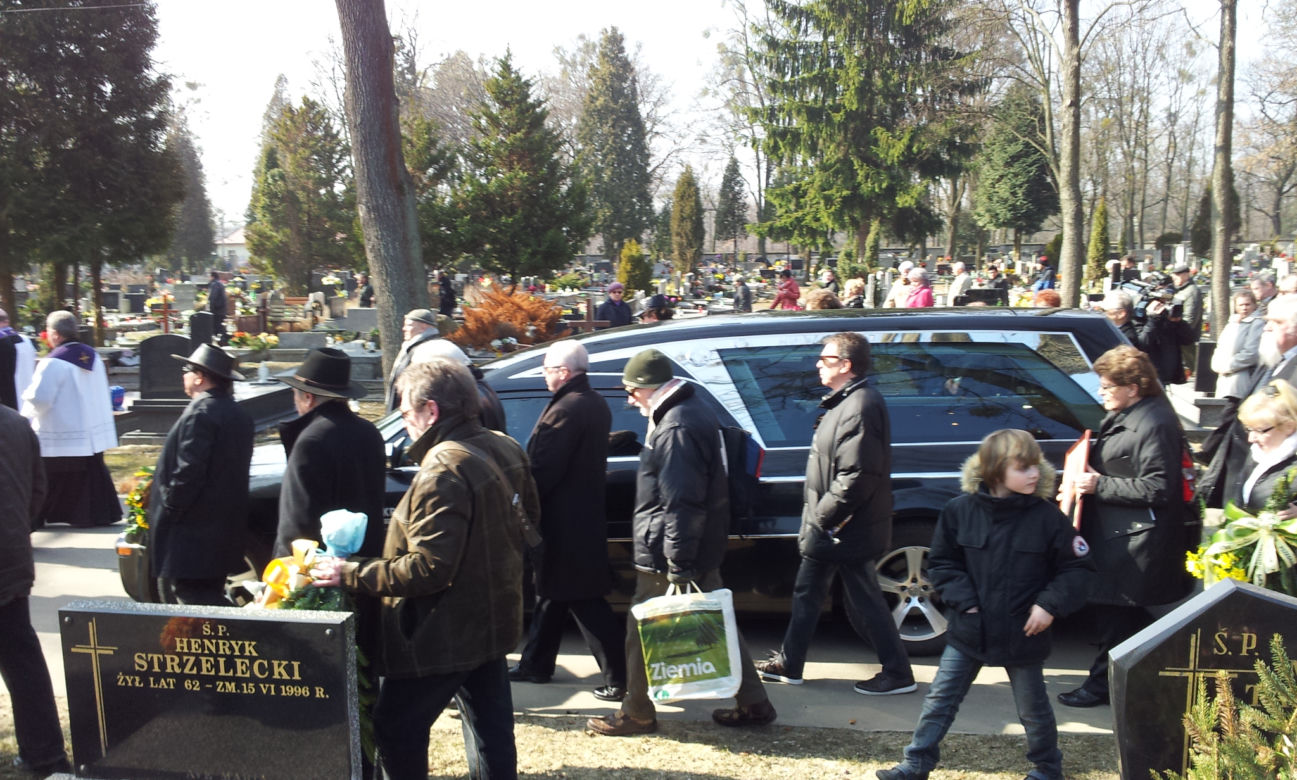 Pogrzeb Bogusława Meca