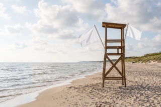 Sinice Łazy. Czy w Łazach można się kąpać 21.08? Flaga, warunki pogodowe