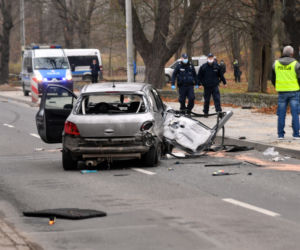 Szczecin: Śmiertelny wypadek na ulicy Dmowskiego