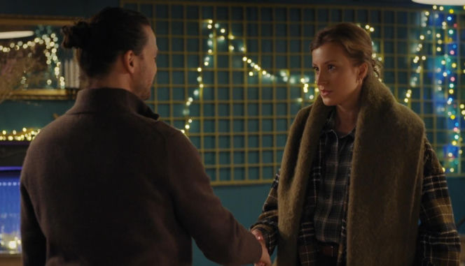 M jak miłość odc. 1930. Natalka (Dominika Suchecka), Mikołaj Lipiński (Mateusz Kościukiewicz)