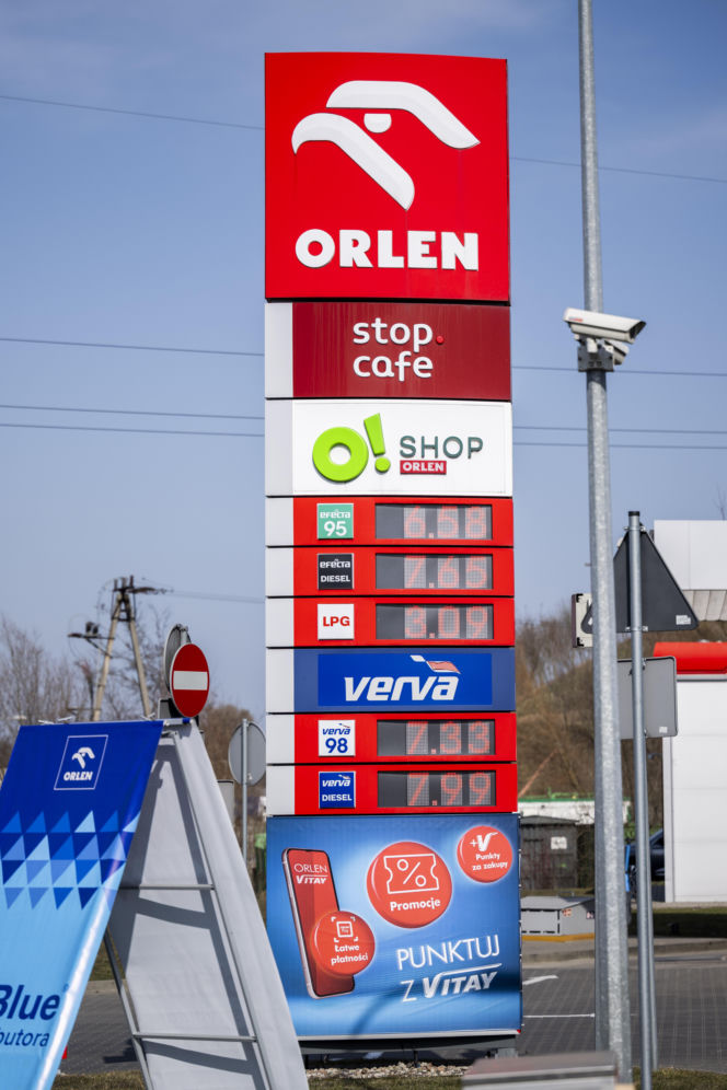 Ceny na stacjach paliw (10.03.2026)