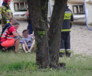 Tragedia na dzikiej plaży w Nieporęcie
