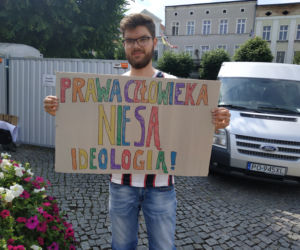 pikieta LGBT Leszno