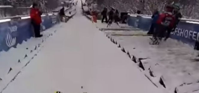 Skoki narciarskie z perspektywy zawodnika: VIDEO. Odważyłbyś się? 