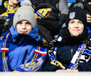 Arka Gdynia - Lechia Gdańsk: Zdjęcia kibiców z derbów Trójmiasta w ramach 23. kolejki PKO BP Ekstraklasy