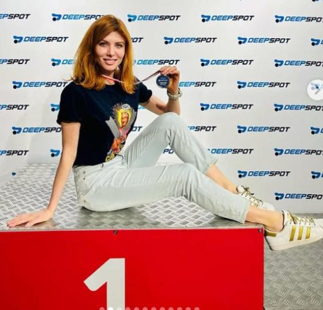 Agata Załęcka - rekordzistka Polski