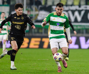 Lechia Gdańsk - Jagiellonia Białystok: Zdjęcia kibiców i zawodników z meczu 24. kolejki PKO BP Ekstraklasy