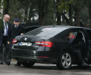 Jarosław Kaczyński na obchodach miesięcznicy smoleńskiej