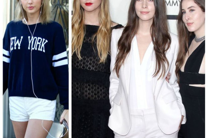 Taylor Swift i siostry Haim