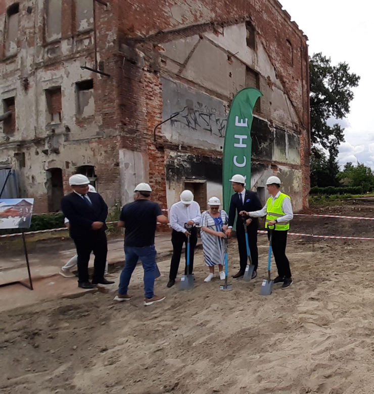 Młyn Szancera - spotkanie z przedstawicielami Grupy Arche