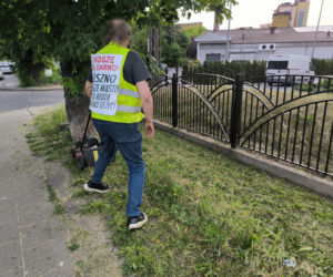 Kosiarz społecznik z Leszna
