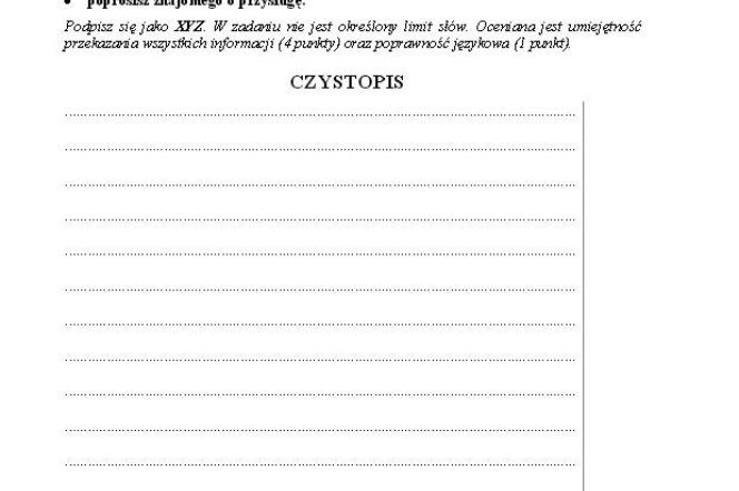 Matura 2014 Język Włoski poziom podstawowy