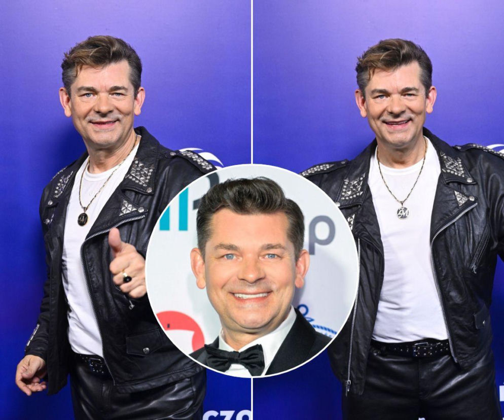 Odchudzony Zenon Martyniuk w ramonesce, a na miniaturze jego twarz sprzed lat. O metamorfozie gwiazdy przeczytasz na SE.