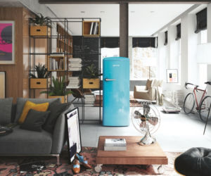 Lodówka Gorenje w stylu retro