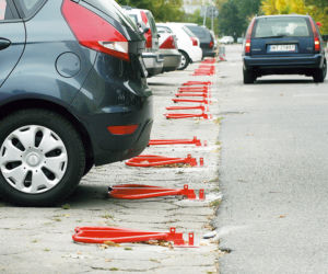 Zamiast parkingu mamy blokady
