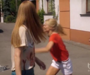 Na dobre i na złe odcinek 540. Wiktoria Consalida (Katarzyna Dąbrowska), Agata Woźnicka (Emilia Komarnicka)