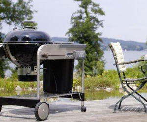 Grill w ogrodzie
