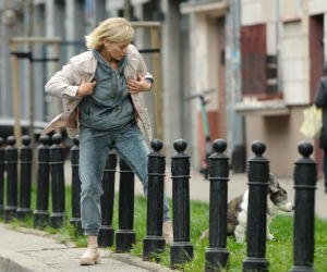 Małgorzata Foremniak zablokowała Warszawę, aby wyprowadzić psa