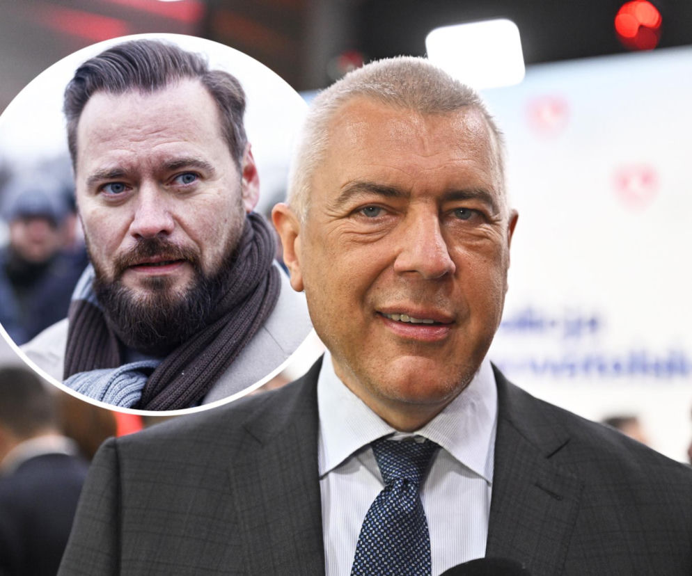 Roman Giertych, a na miniaturze obok Krzysztof Stanowski. O sporze polityka z dziennikarzem przeczytasz w Eskce.