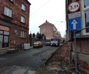 Trwa remont ul. Krasińskiego w Tarnowie