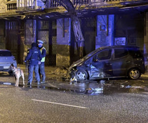 Staranował zaparkowane auta na ul.Stalowej