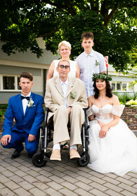 Klaudia i Mateusz wzięli ślub w Łódzkim Hospicjum