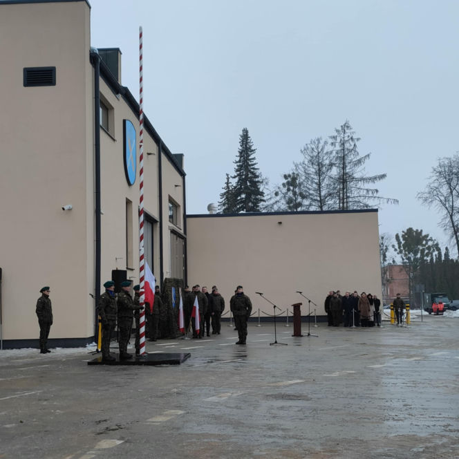 Otwarcie hali remontowej w 18. Łomżyńskim Pułku Logistycznym