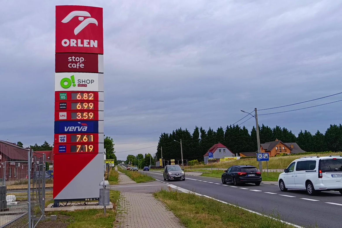 Ceny paliw w Lubieszynie po zniesieniu programu CPN