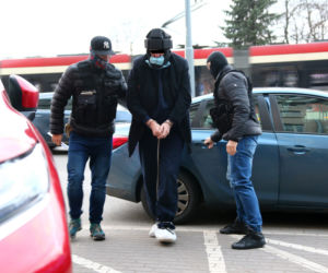 Morderstwo w szpitalu na Zaspie w Gdańsku. Doprowadzenie podejrzanego