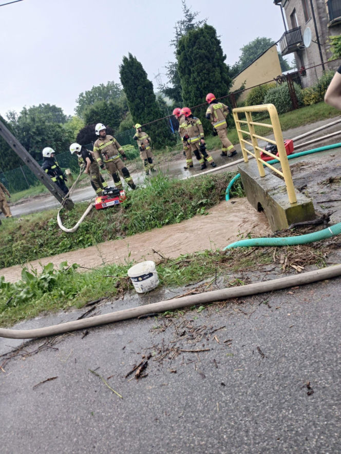 Groźne burze w Świętokrzyskiem (22.06.2026)
