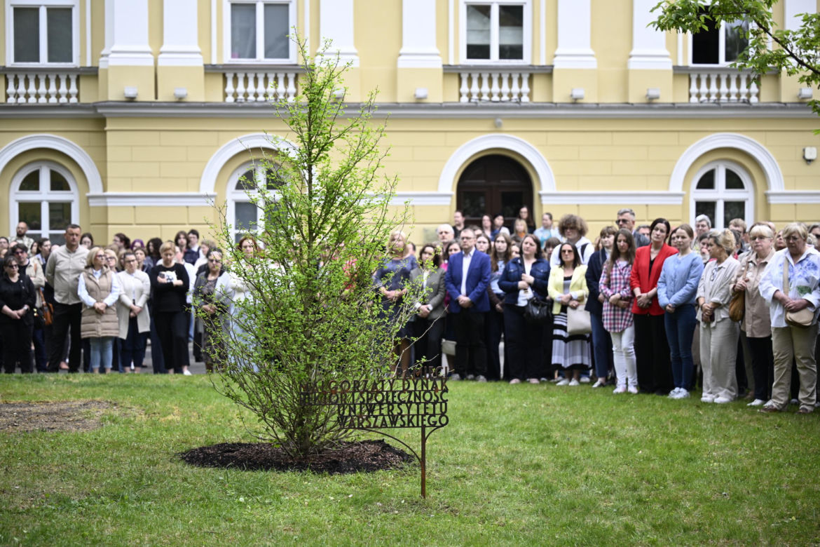 Rocznica masakry na UW. Uczcili pamięć pani Małgorzaty