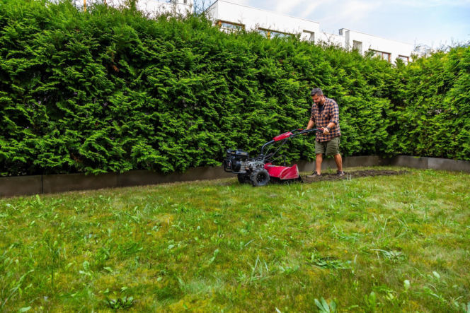 Nowoczesna glebogryzarka ułatwia pracę w ogrodzie na wiosnę