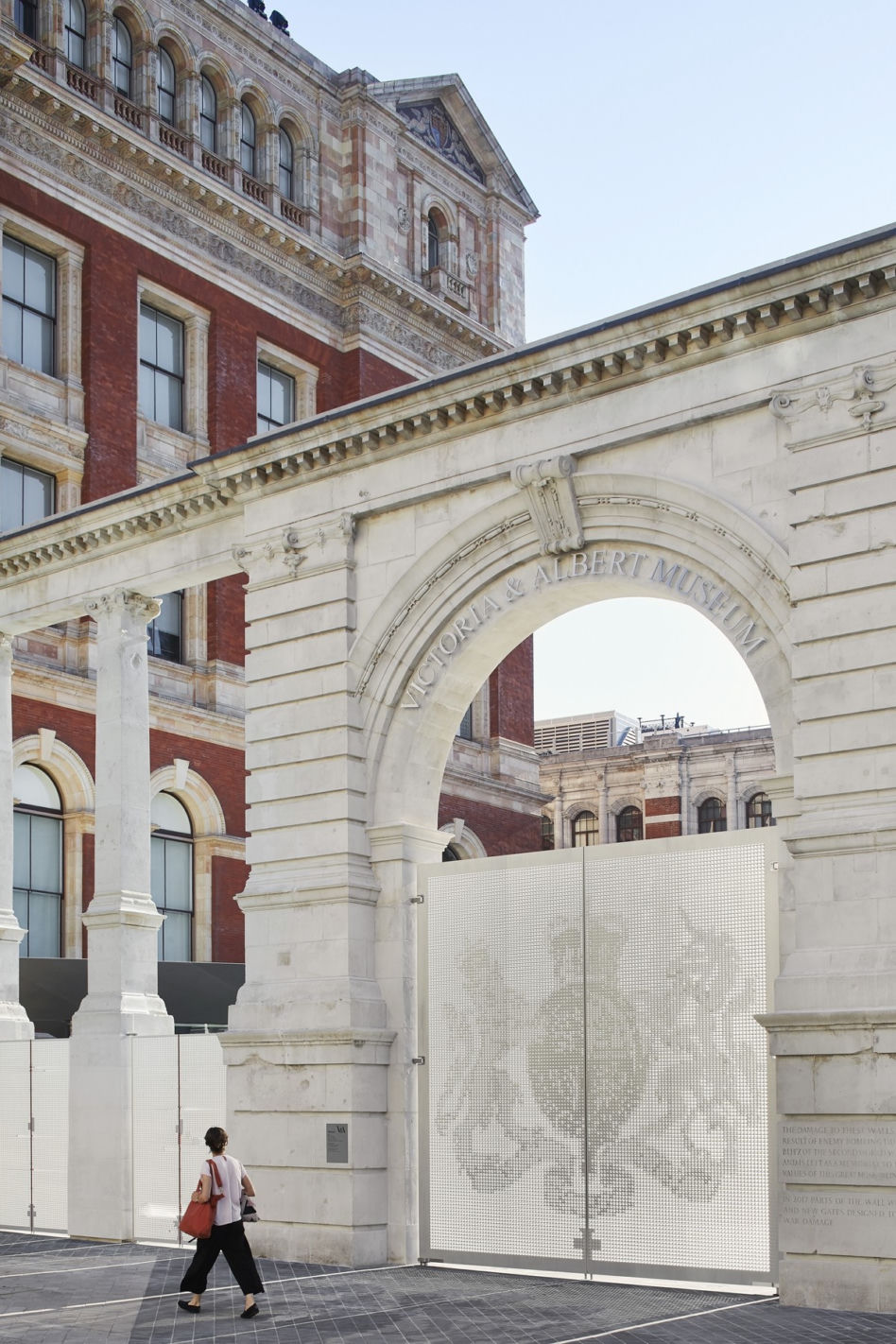 Nowy dziedziniec Muzeum Wiktorii i Alberta w Londynie