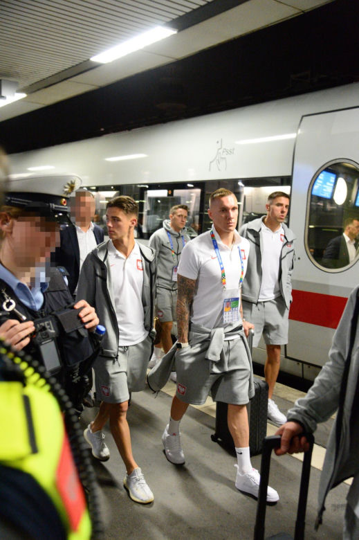 Euro 2024 Powrót piłkarzy po meczu z Austrią