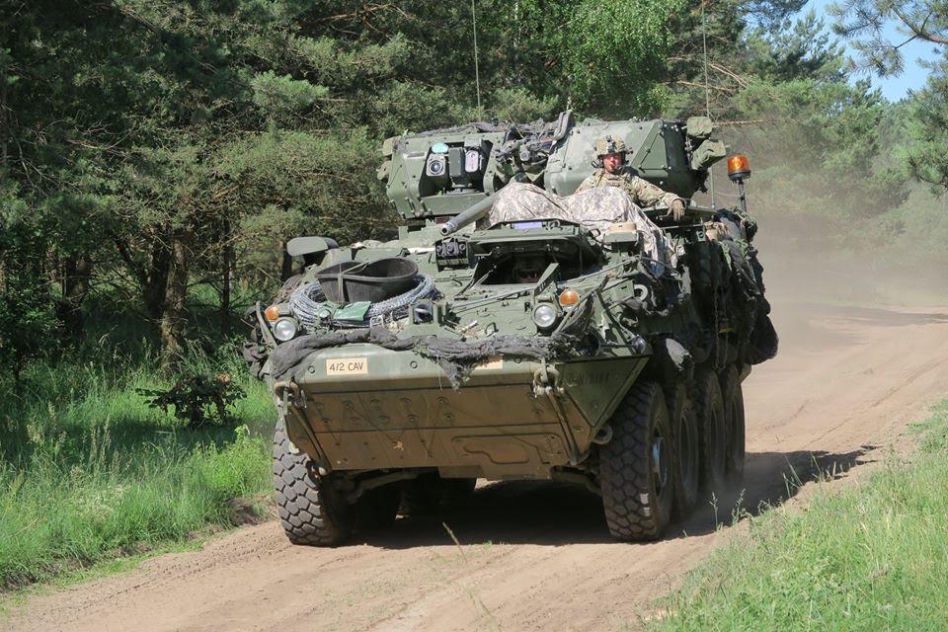 Wozy Stryker w Polsce