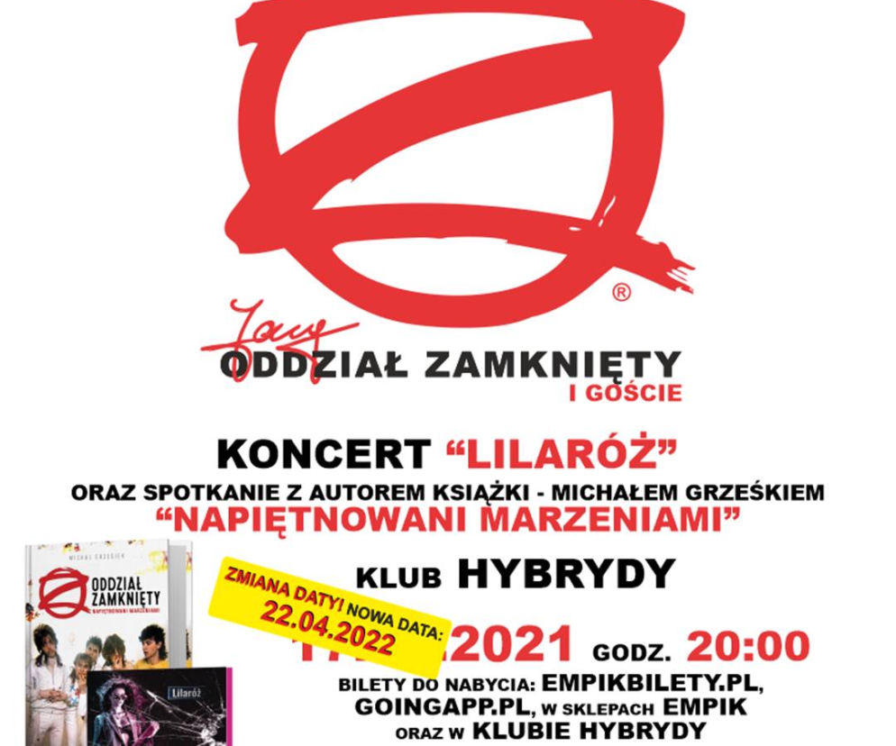 Jary OZ w Warszawie. Szczegóły specjalnego koncertu