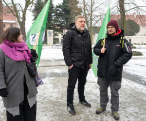 Protest mieszkańców Osiedla Maltańskiego