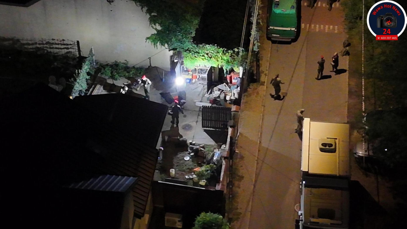 Wybuch na poligonie w Rembertowie