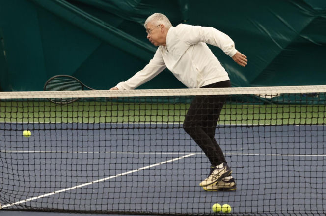 Senator Karczewski trenuje na wiosnę