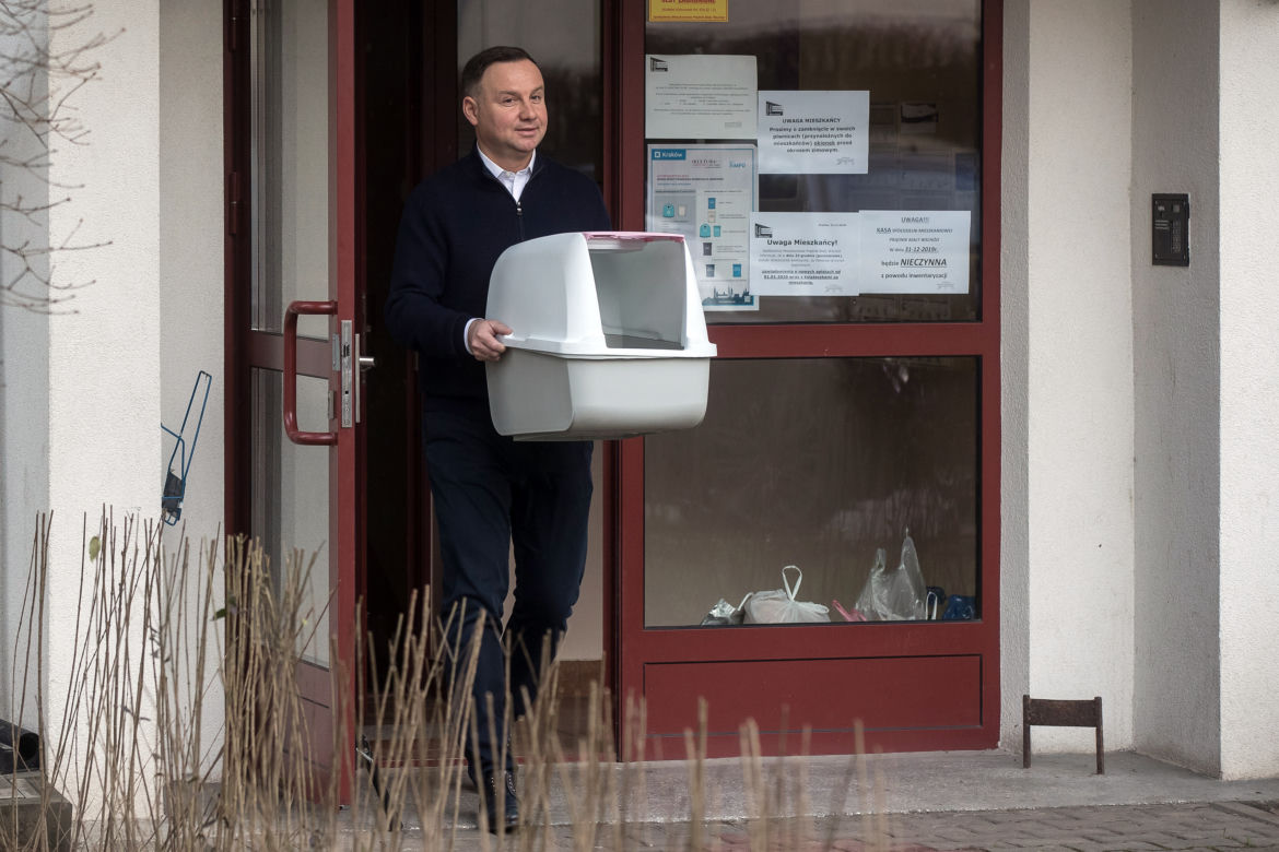 Duda da mieszkanie córce