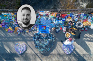 Mieszkańcy miasta oddali hołd zmarłemu Łukaszowi Litewce. Poruszający widok