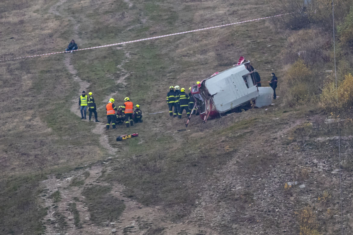 Horror w Czechach! Kolejka linowa urwała się, są ofiary