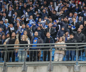 Lech Poznań - Raków Częstochowa: Zdjęcia kibiców z meczu 23. kolejki PKO BP Ekstraklasy