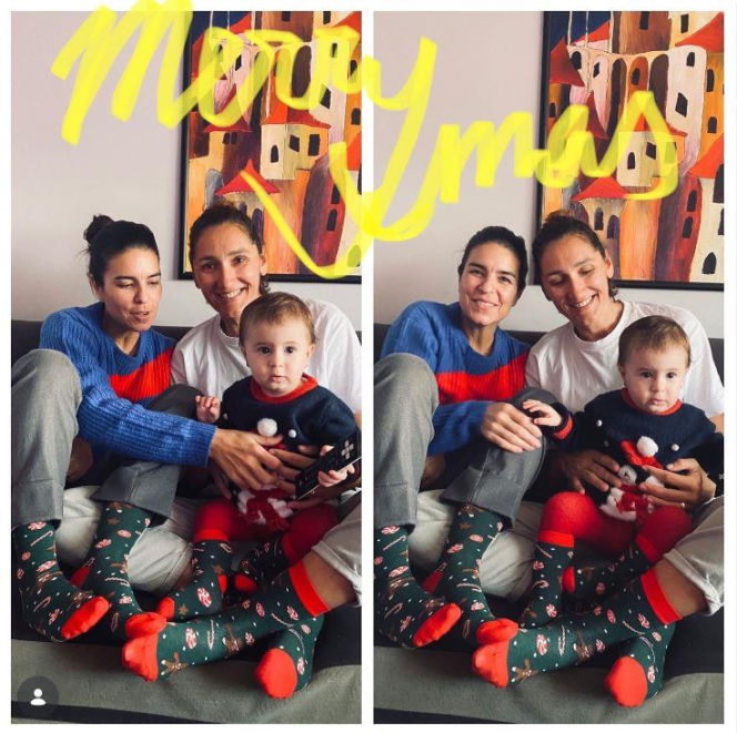 Jolanta Ogar-Hill z żoną Chuchie Hill