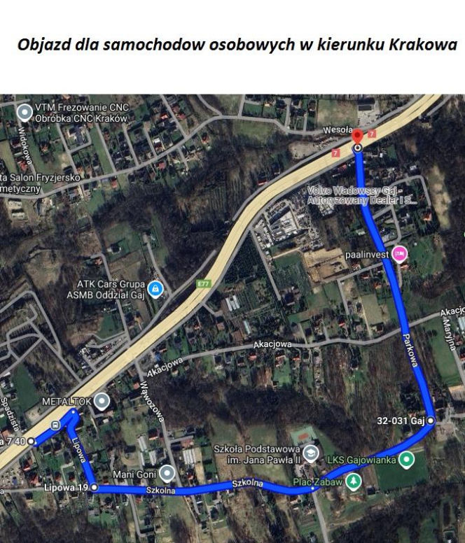 Protest na zakopiance